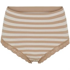 TIM OG SIMONSEN PANTIES, ISA STRIPE RIB MIDI, NUDO